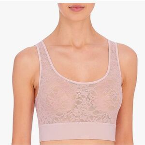 Natori Bliss Femme Lace Bralette- Rose Beige
